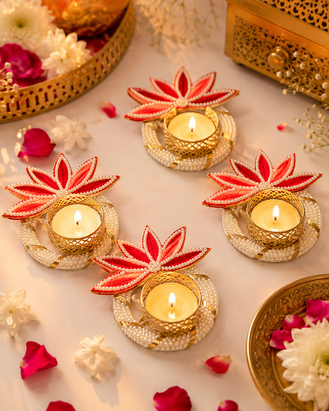 Bloom Tealight Holder - Set of 2