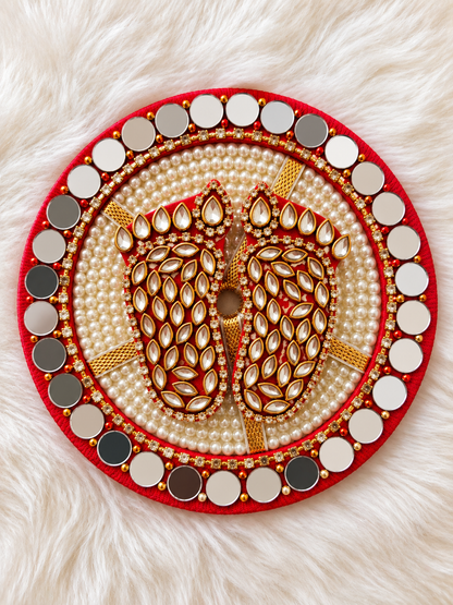 4" Shubh Paduka