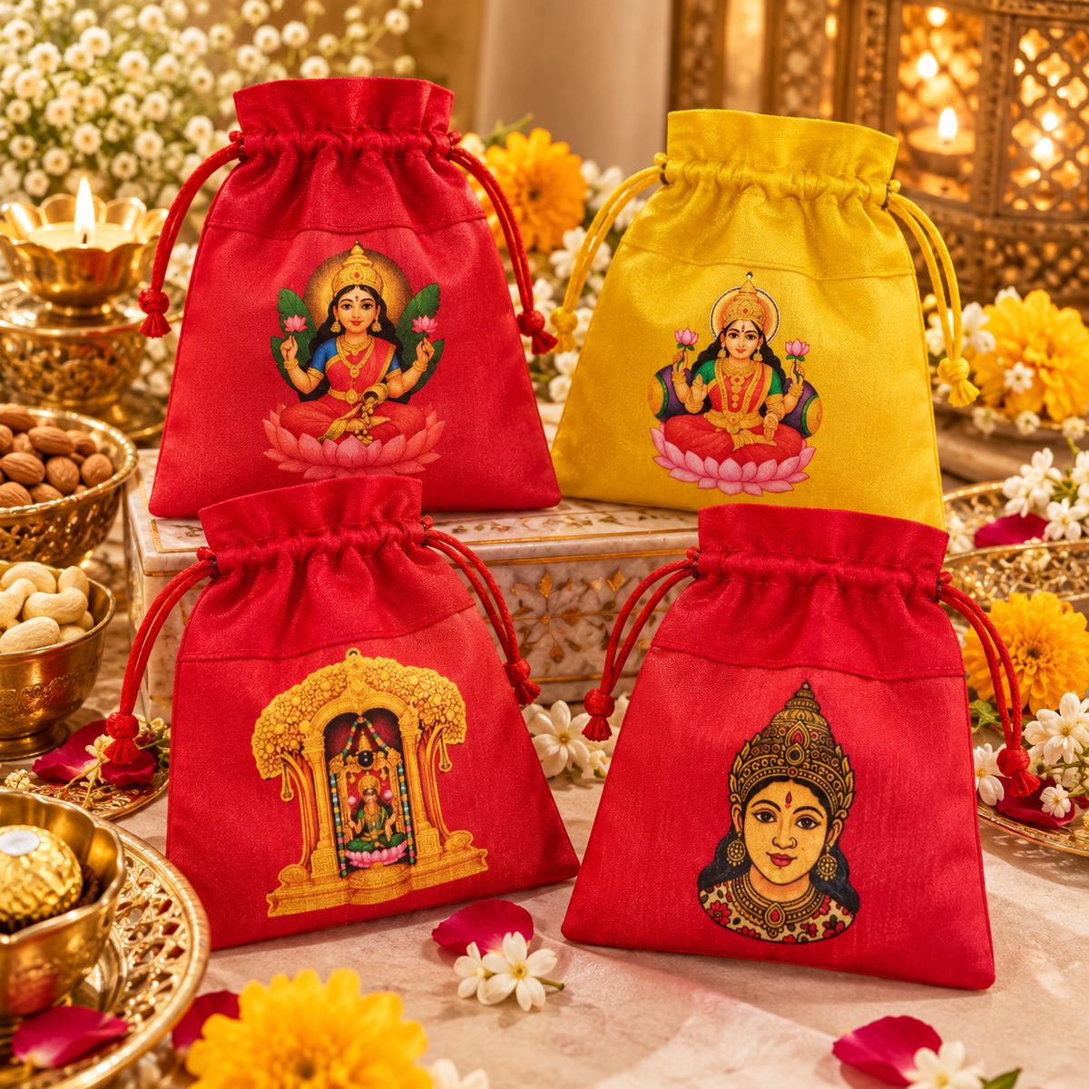 Divine Blessings Coin Potli