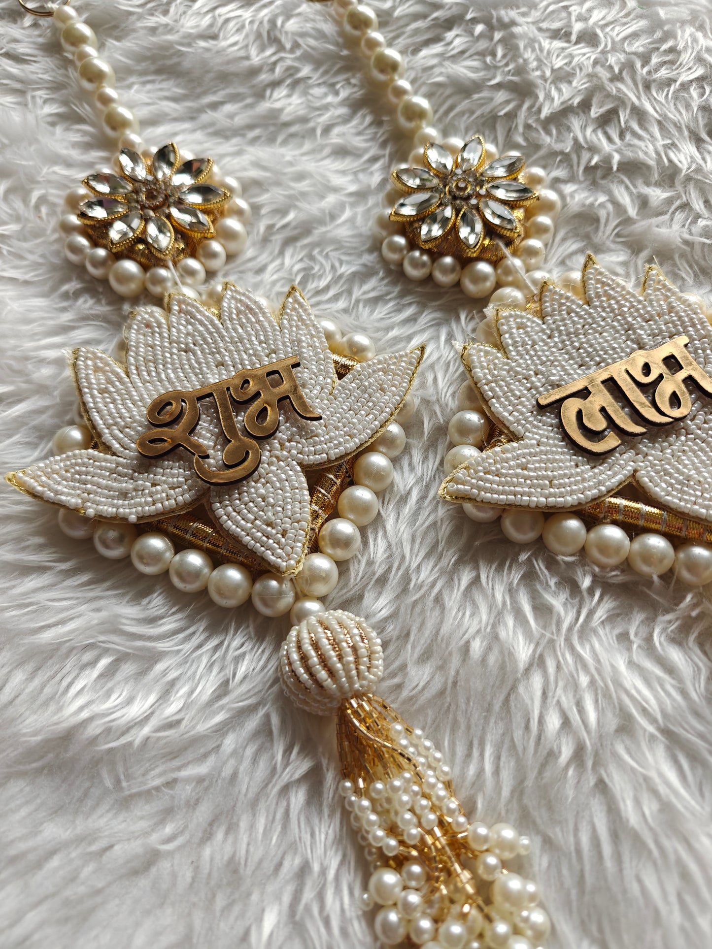 Pearlite Lotus Shubh Labh Pair