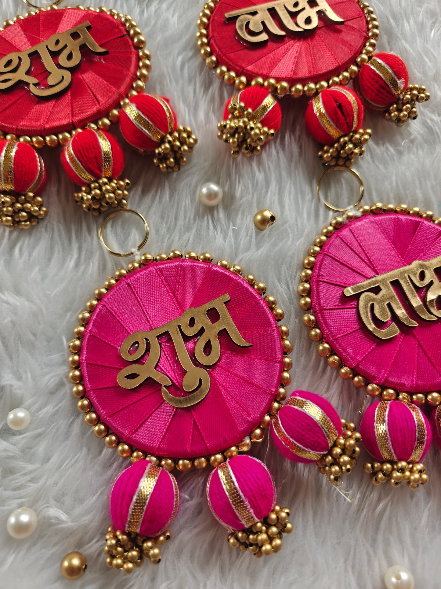Traditional Shubh Labh Pair