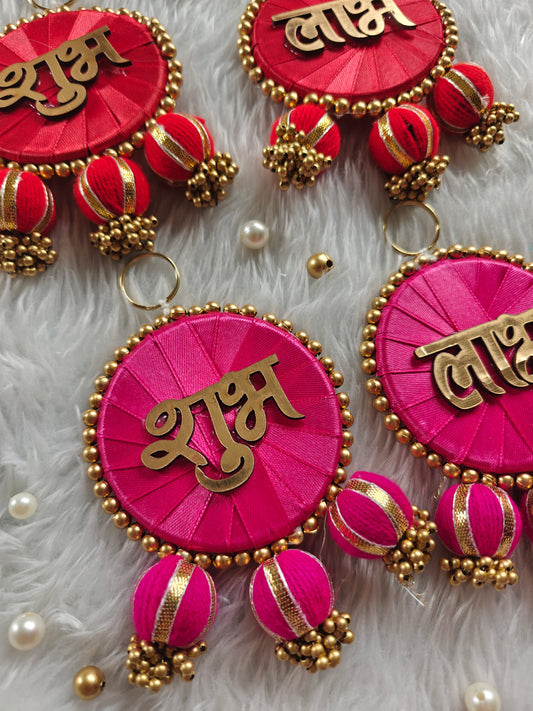 Traditional Shubh Labh Pair