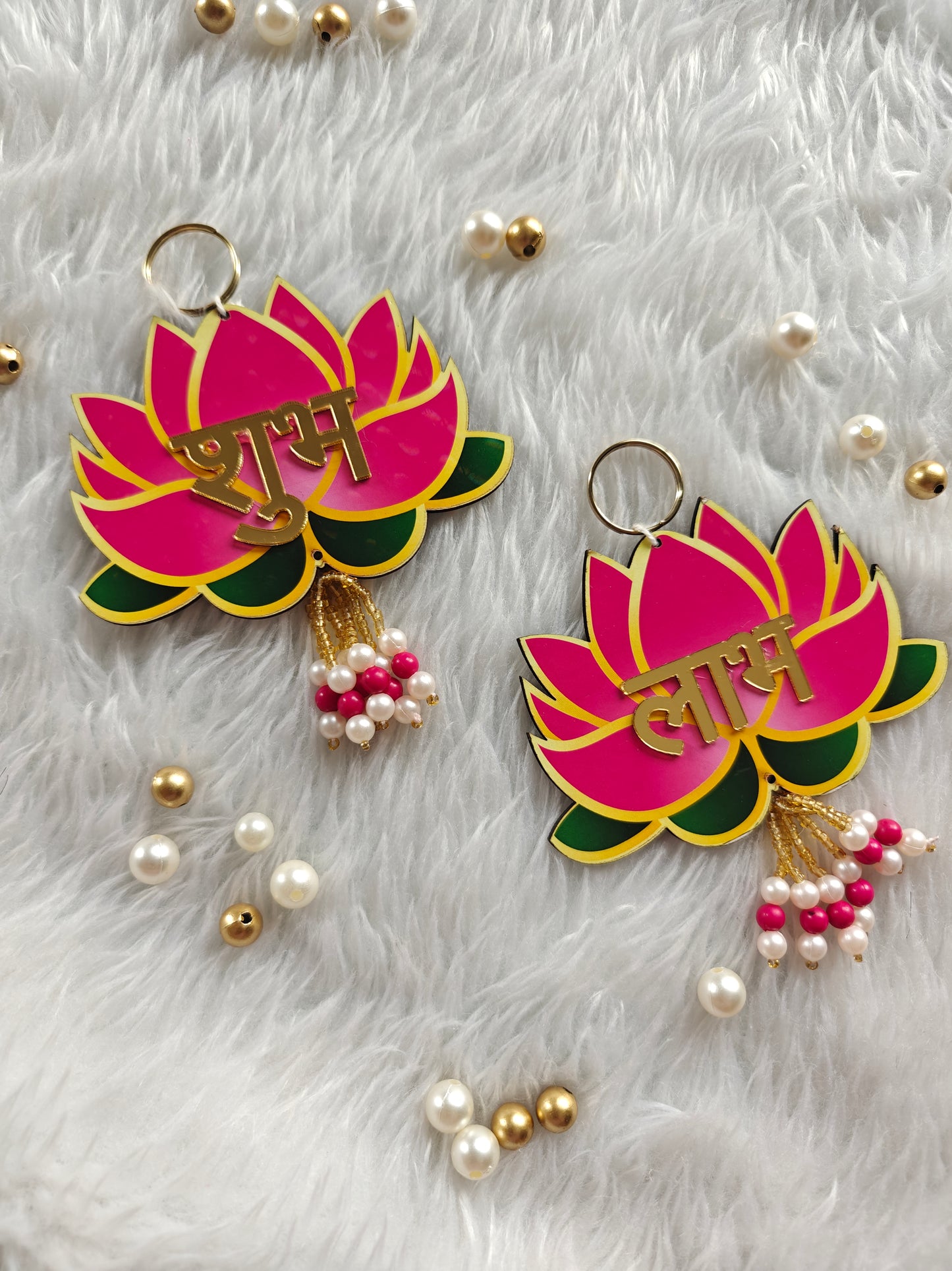 MDF Lotus Shubh Labh Pair