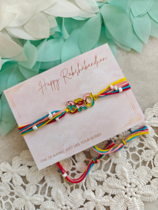 Color Pop BRO Rakhi