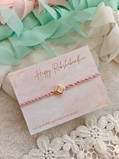 Pastel Square Rakhi