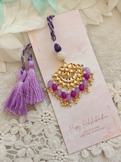 Royal Crescent Rakhi Lumba Set