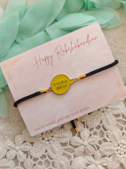 Pyara Bhai Cord Bracelet Rakhi