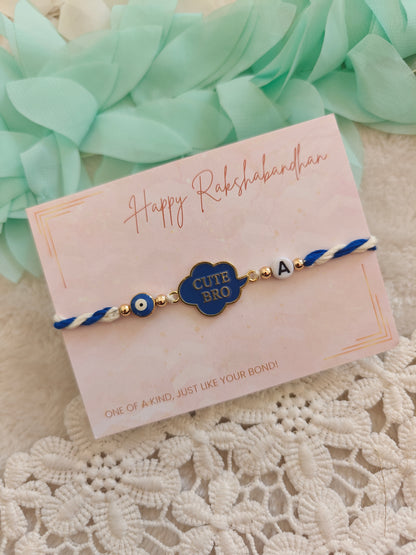 Cute Bro Initial Rakhi