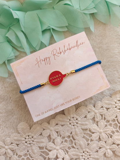 Pyara Bhai Cord Bracelet Rakhi