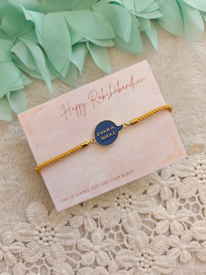 Pyara Bhai Cord Bracelet Rakhi