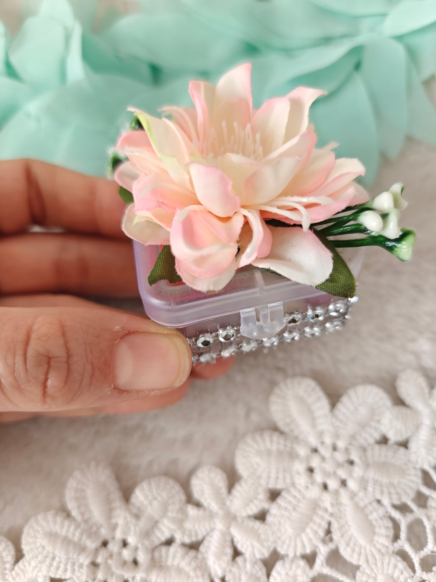 Blush Bloom Roli Chawal and Nariyal Box