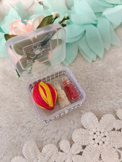 Blush Bloom Roli Chawal and Nariyal Box