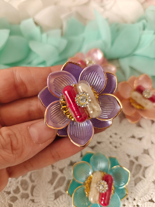Floral Bloom Roli Chawal