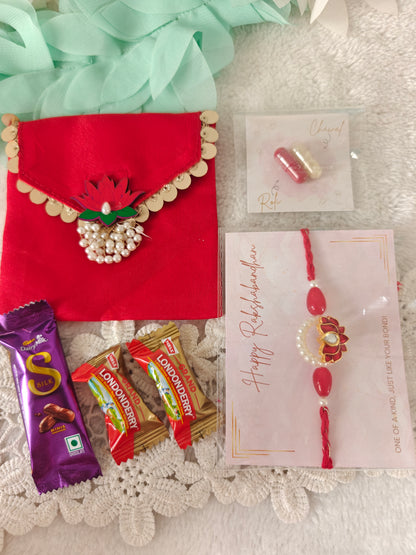 Lotus Grace Rakhi Hamper