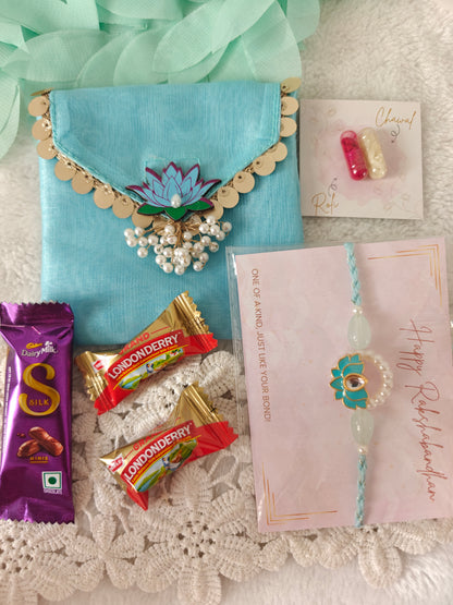 Lotus Grace Rakhi Hamper