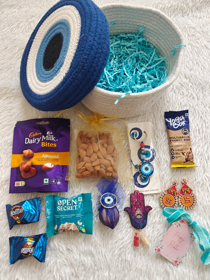 Evil Eye Premium Wellness Rakhi Hamper