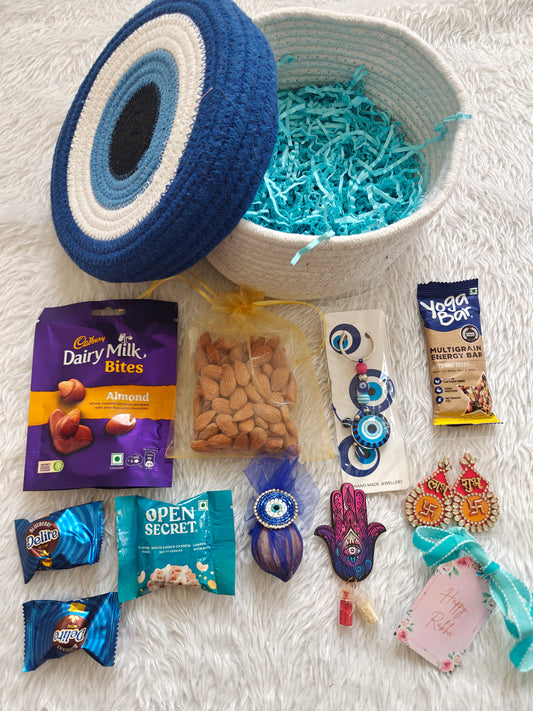 Evil Eye Premium Wellness Rakhi Hamper