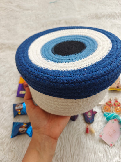 Evil Eye Premium Wellness Rakhi Hamper