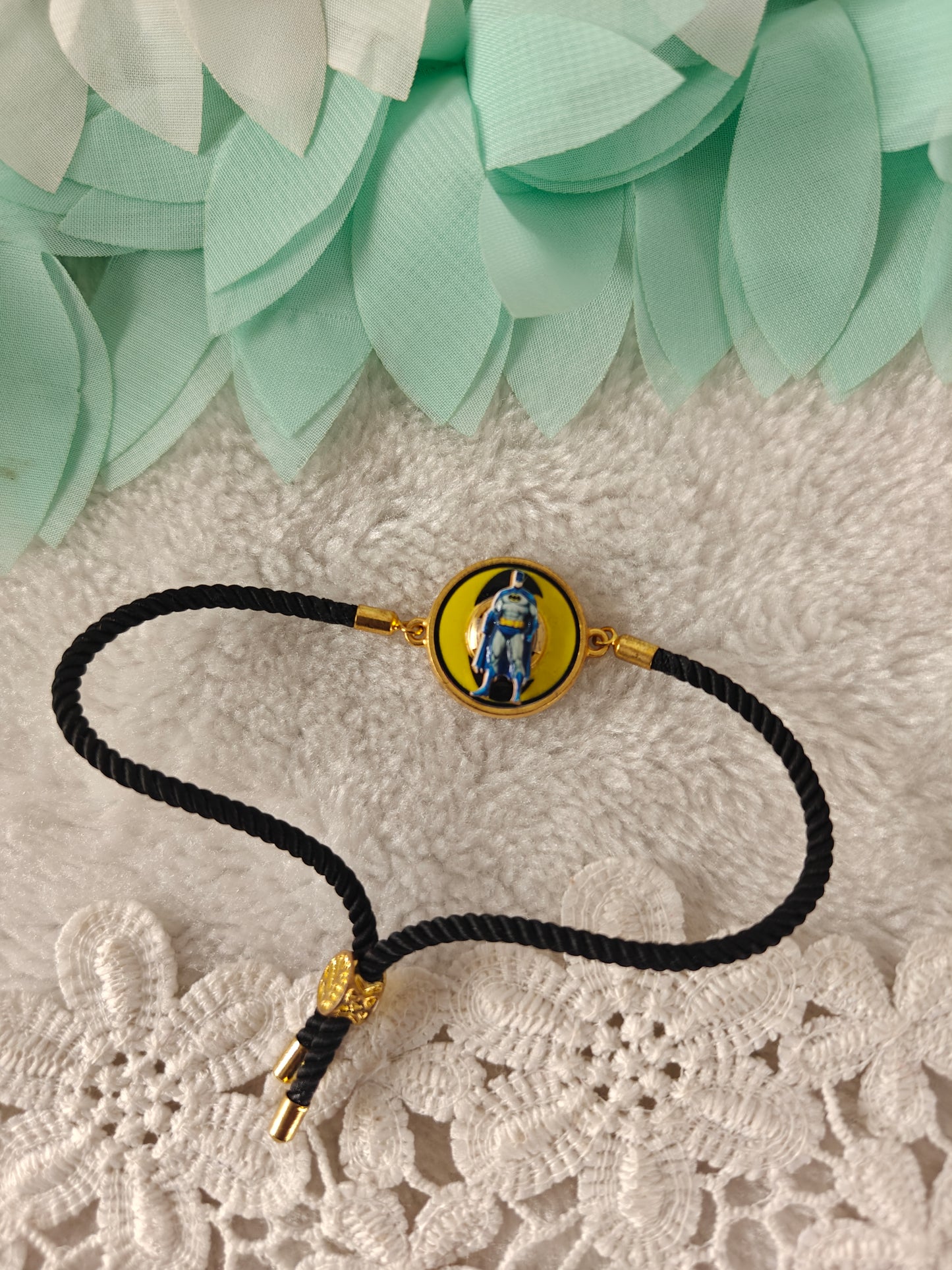 Batman Spinner Cord Rakhi
