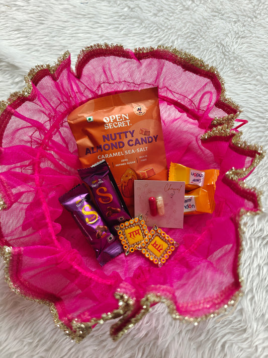 Premium Momo Potli Rakhi Hamper