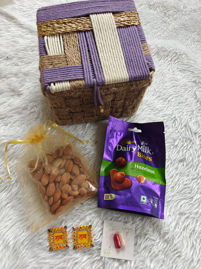Designer Box Rakhi Hamper