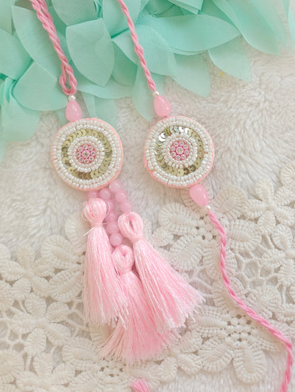 Dream Catcher Tassel Rakhi Lumba Set