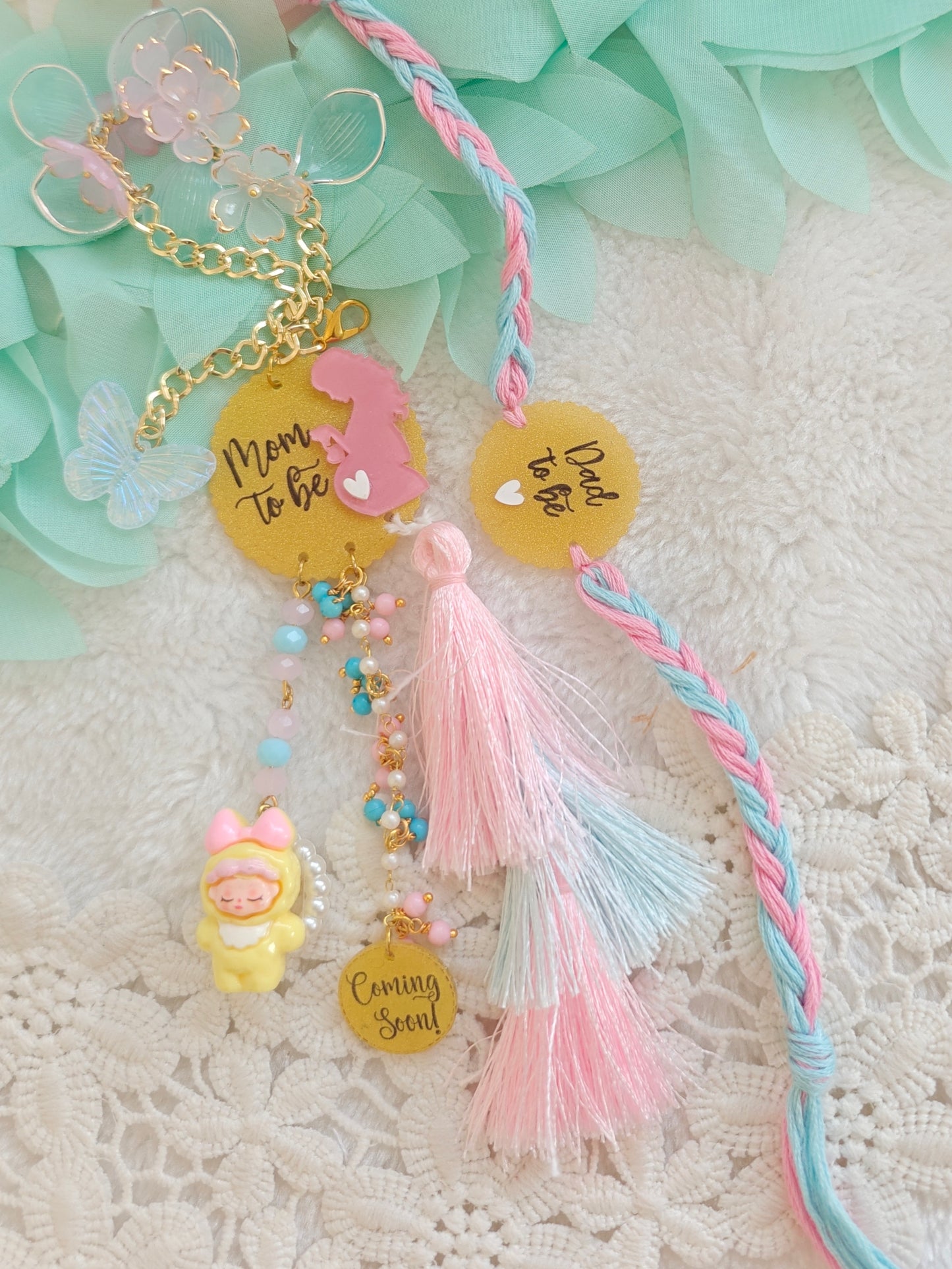 Mom-To-Be Celebration Rakhi Lumba Set