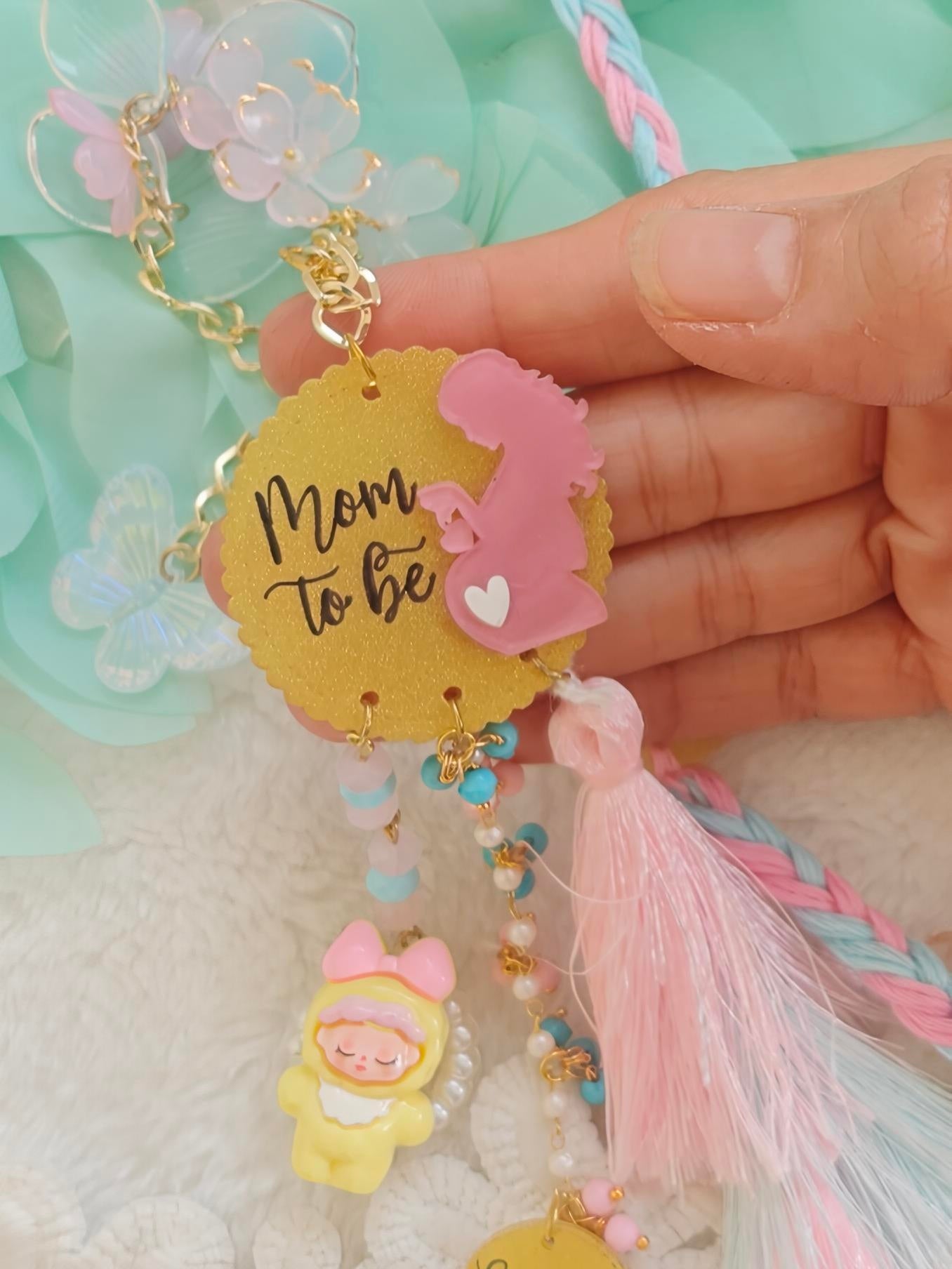 Mom-To-Be Celebration Rakhi Lumba Set