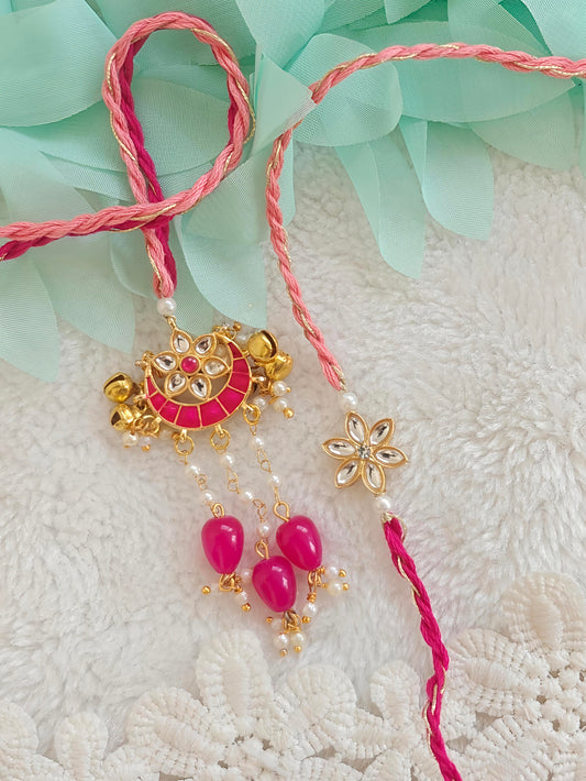 Panna Grace Rakhi Lumba Set