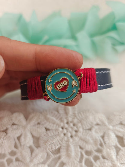 Bro Bond Leather Rakhi