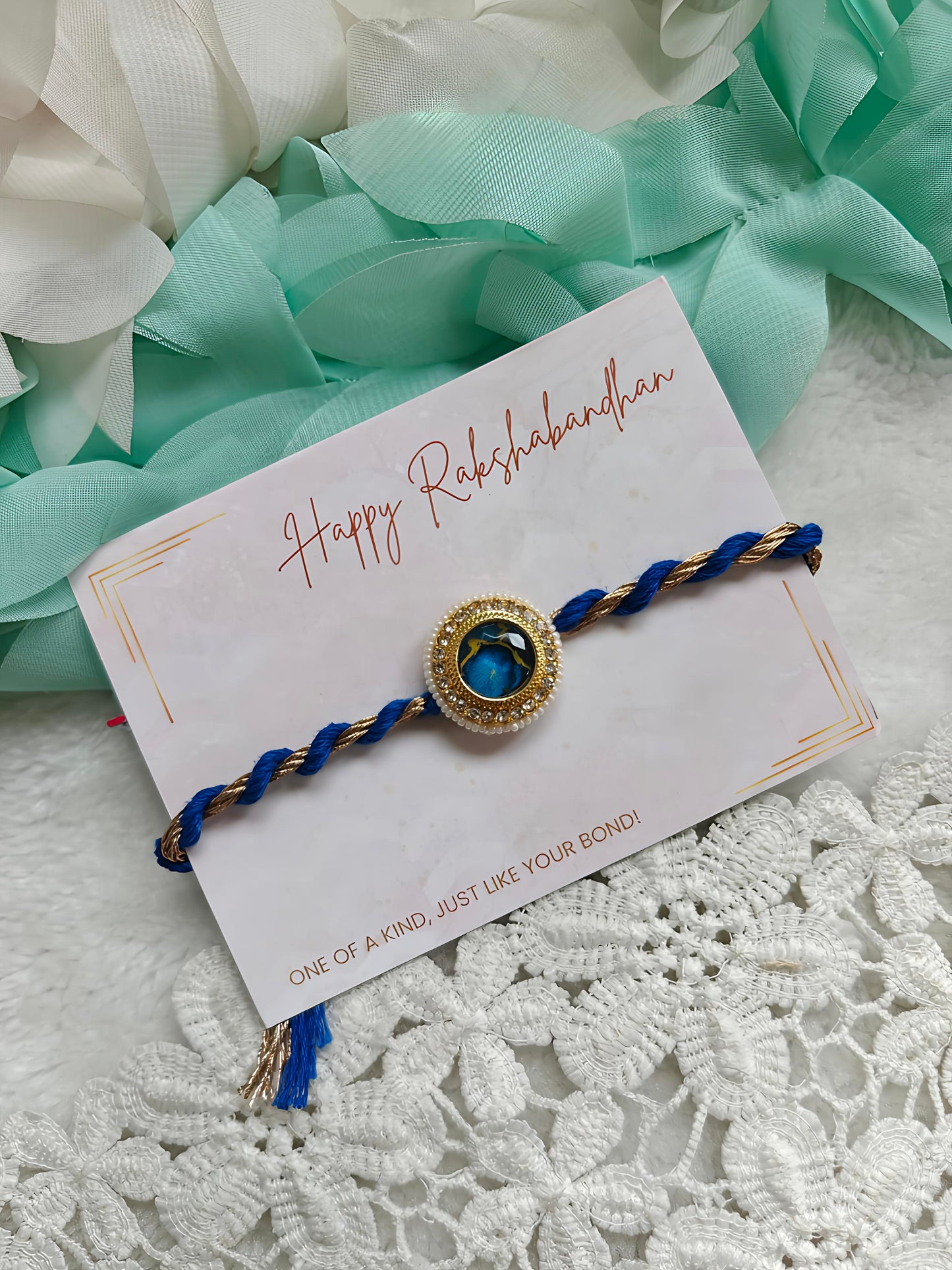 Celestial Marble Rakhi