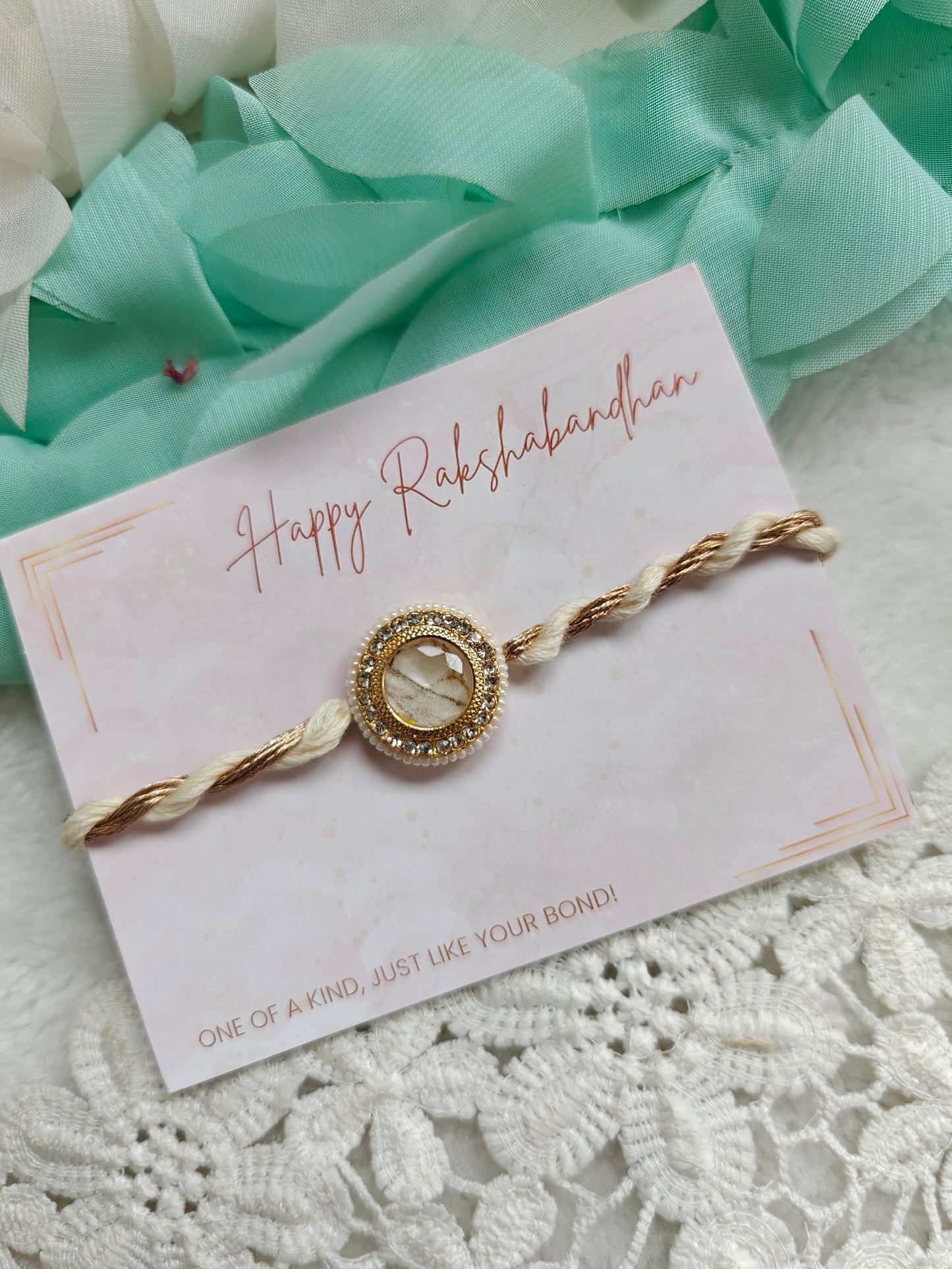 Celestial Marble Rakhi