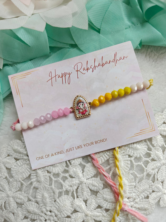 Bal Ganesha Charm Rakhi