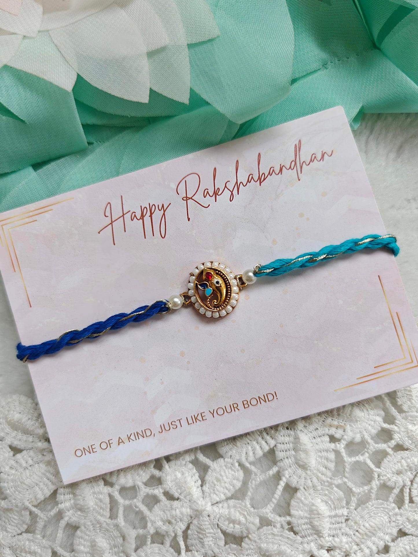 Ganesha Charm Rakhi