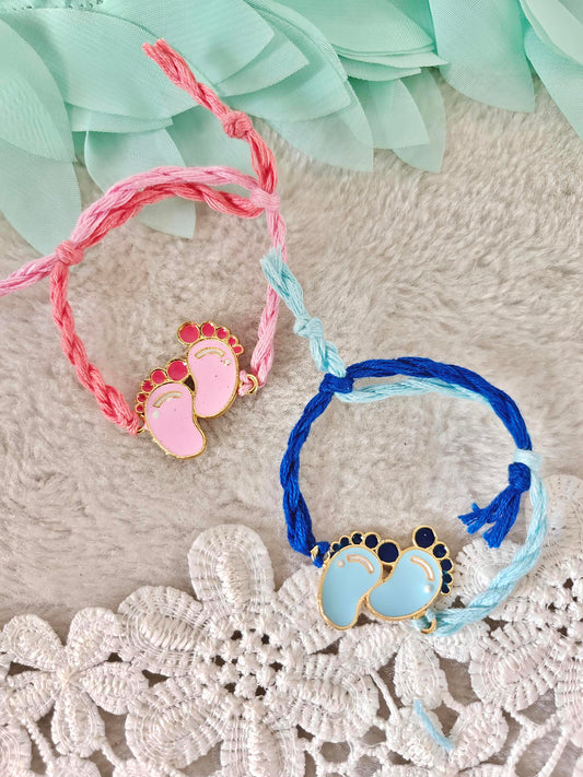 Tiny Steps Baby Feet Rakhi