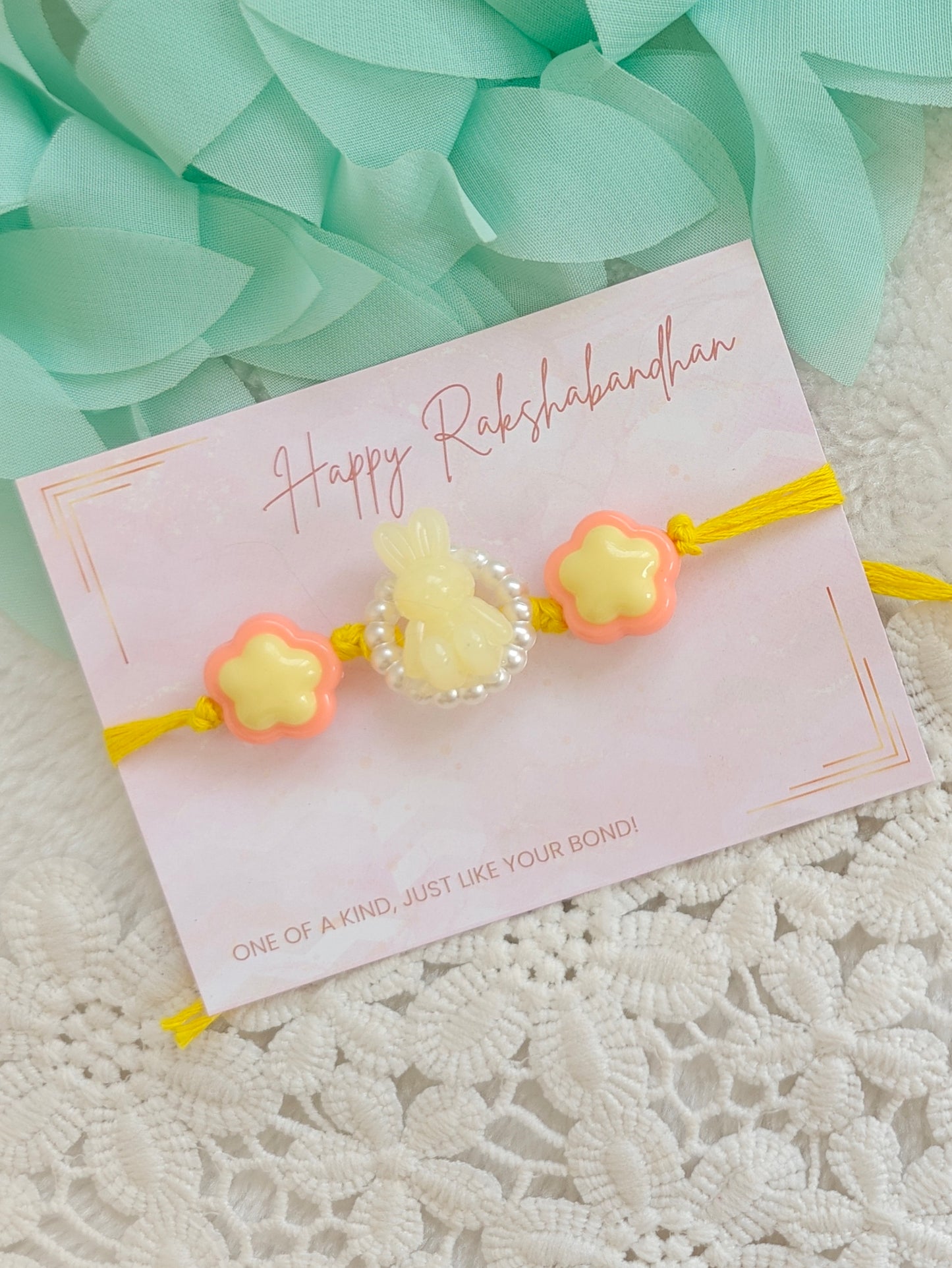 Bunny Blossom Kids Rakhi