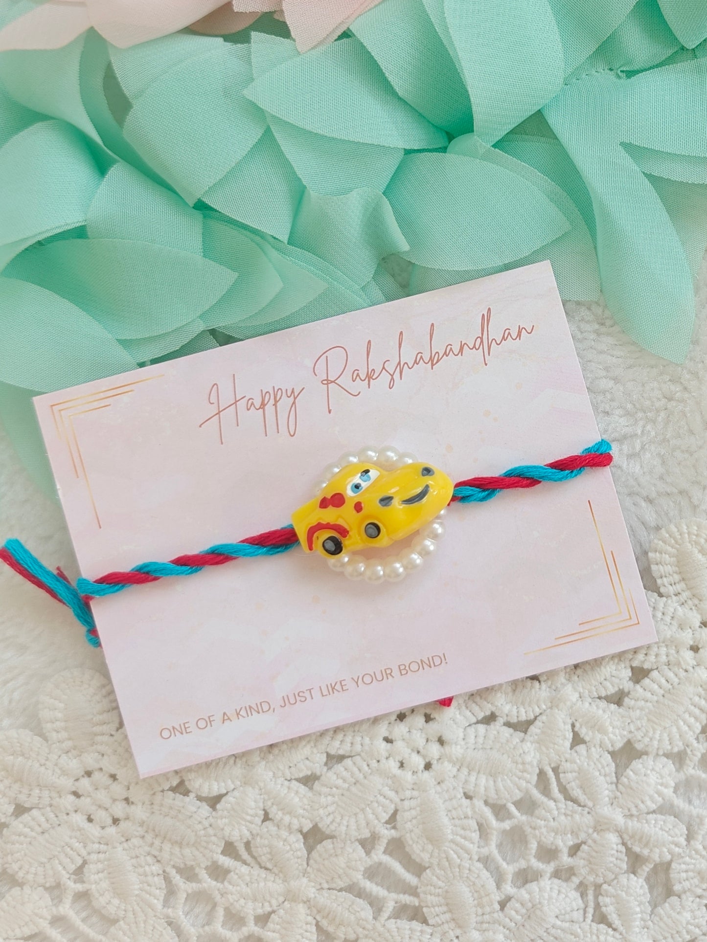 Little Racer Kids Rakhi