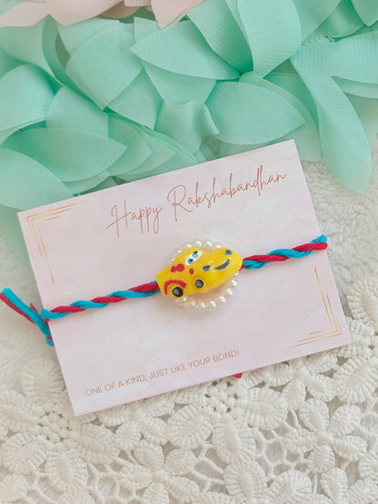 Little Racer Kids Rakhi