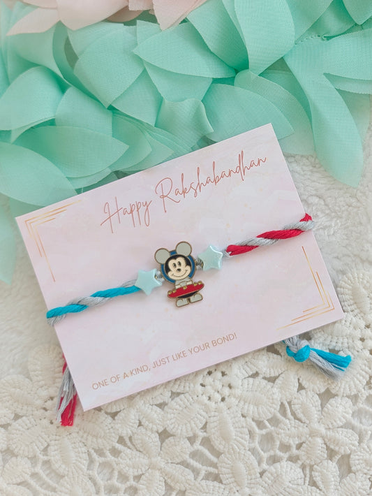 Cosmic Mickey Mouse Kids Rakhi