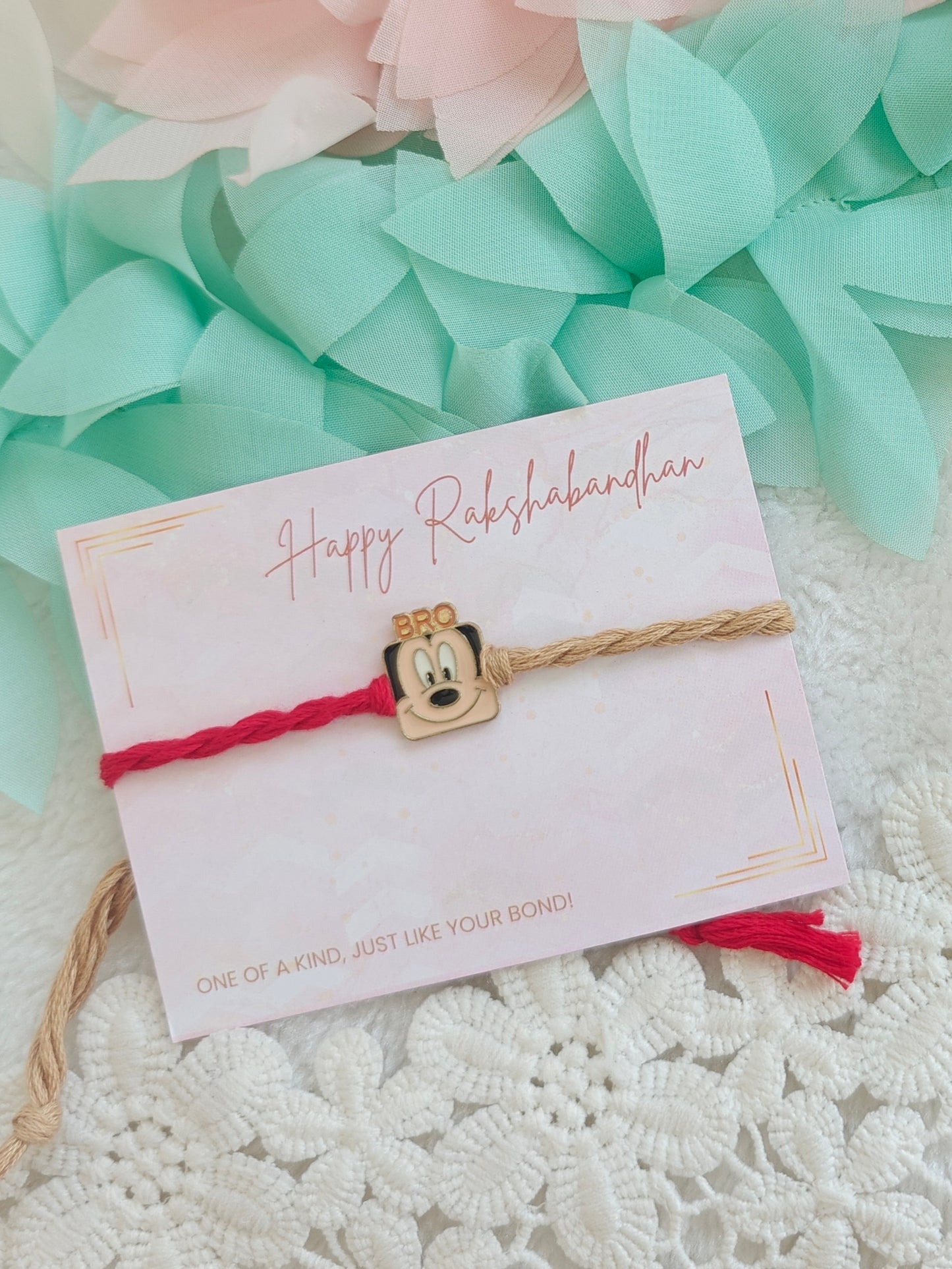BRO Mickey Mouse Kids Rakhi