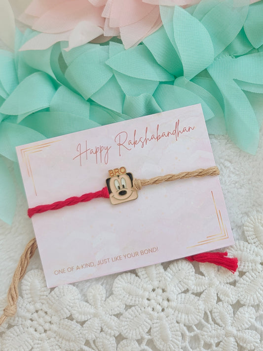 BRO Mickey Mouse Kids Rakhi