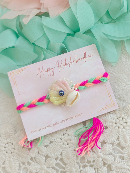 Shell & Pearl Kids Rakhi