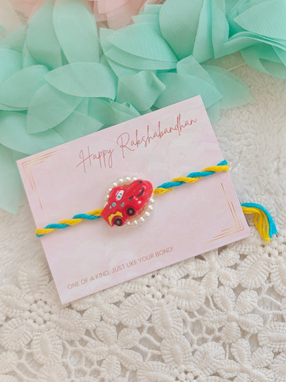 Little Racer Kids Rakhi