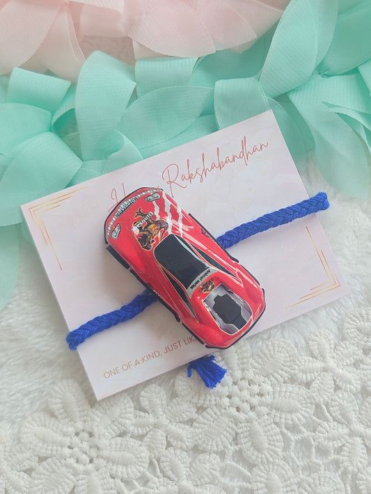 Racing Car Kids Rakhi