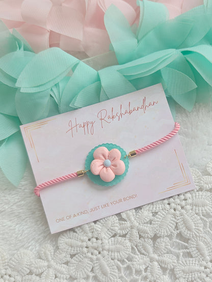 Pastel Bloom Charm Bracelet