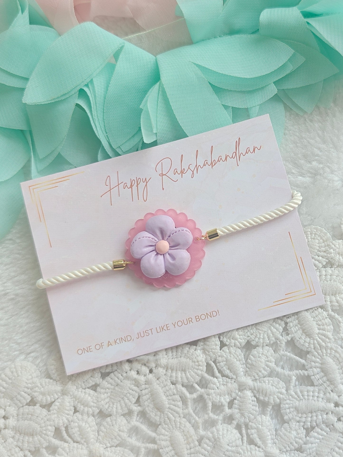 Pastel Bloom Charm Bracelet