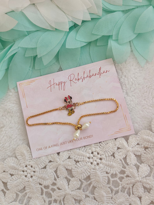 Pearl Minnie Mouse Bracelet