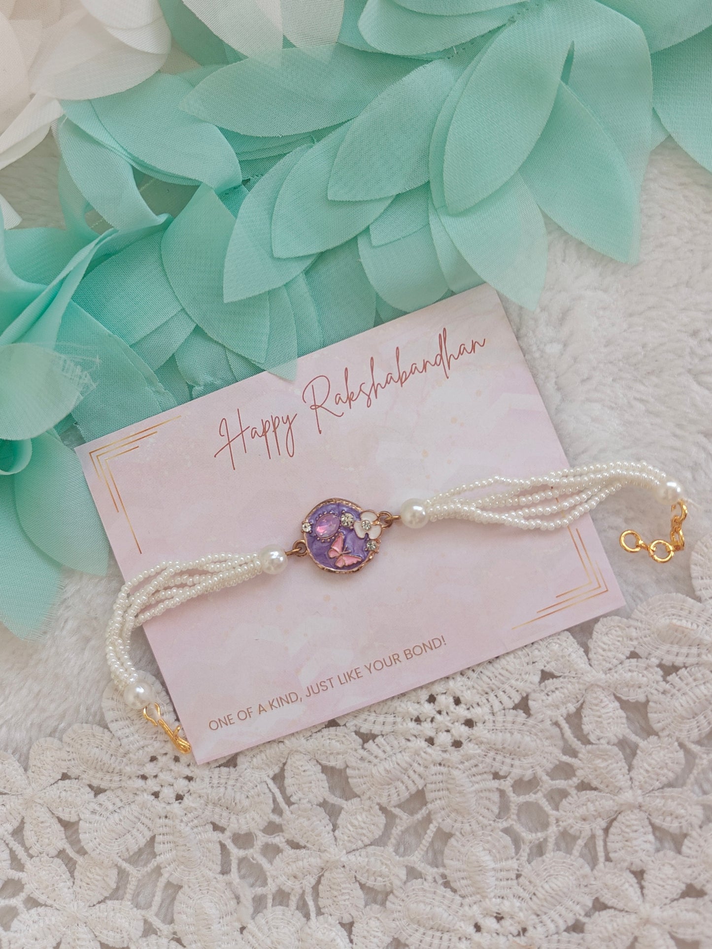 Butterfly Pearl Bracelet