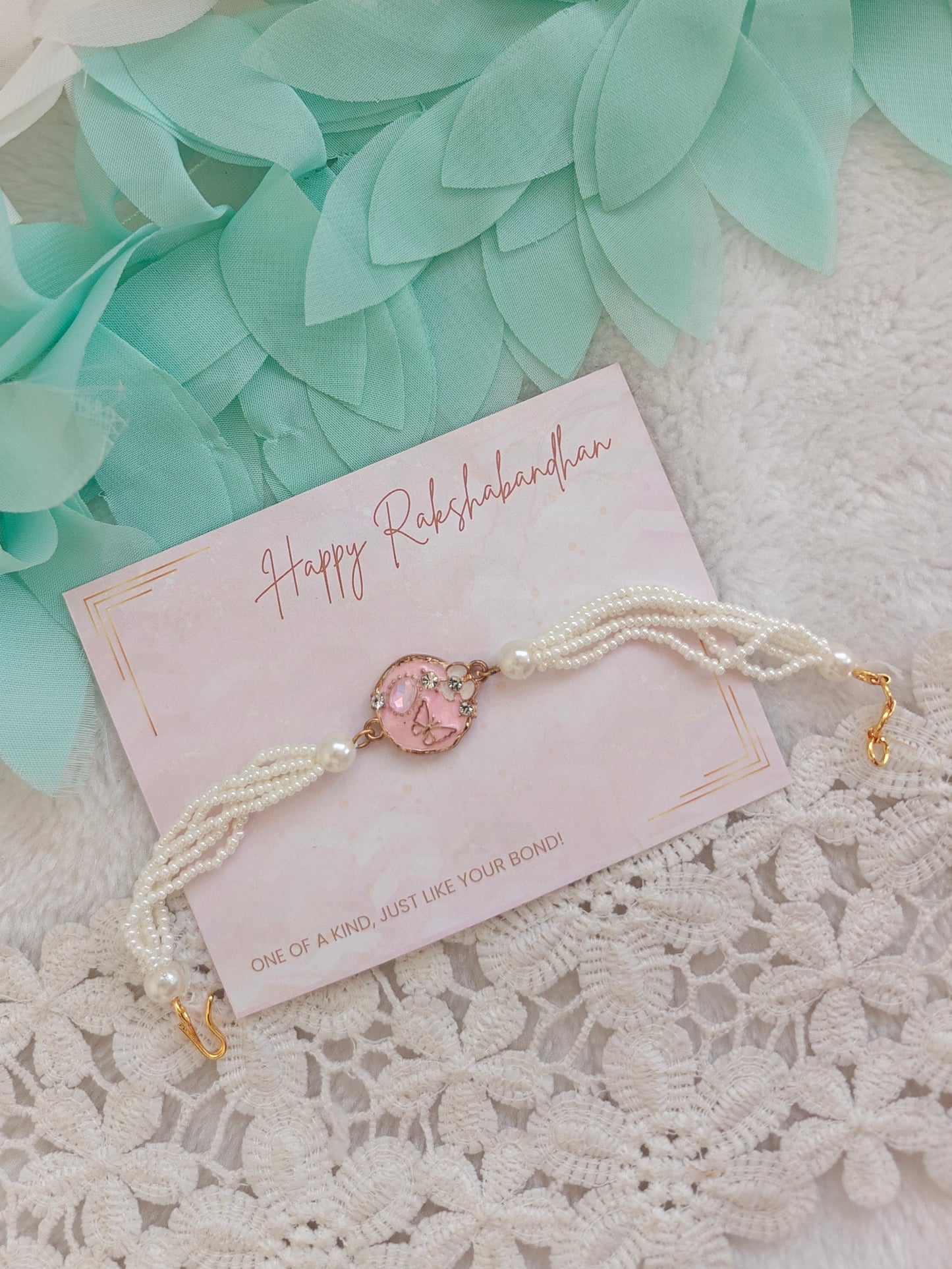 Butterfly Pearl Bracelet