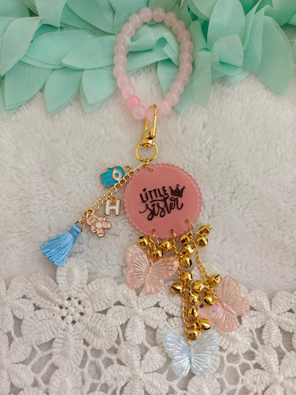 Little Sister Butterfly Bag Charm